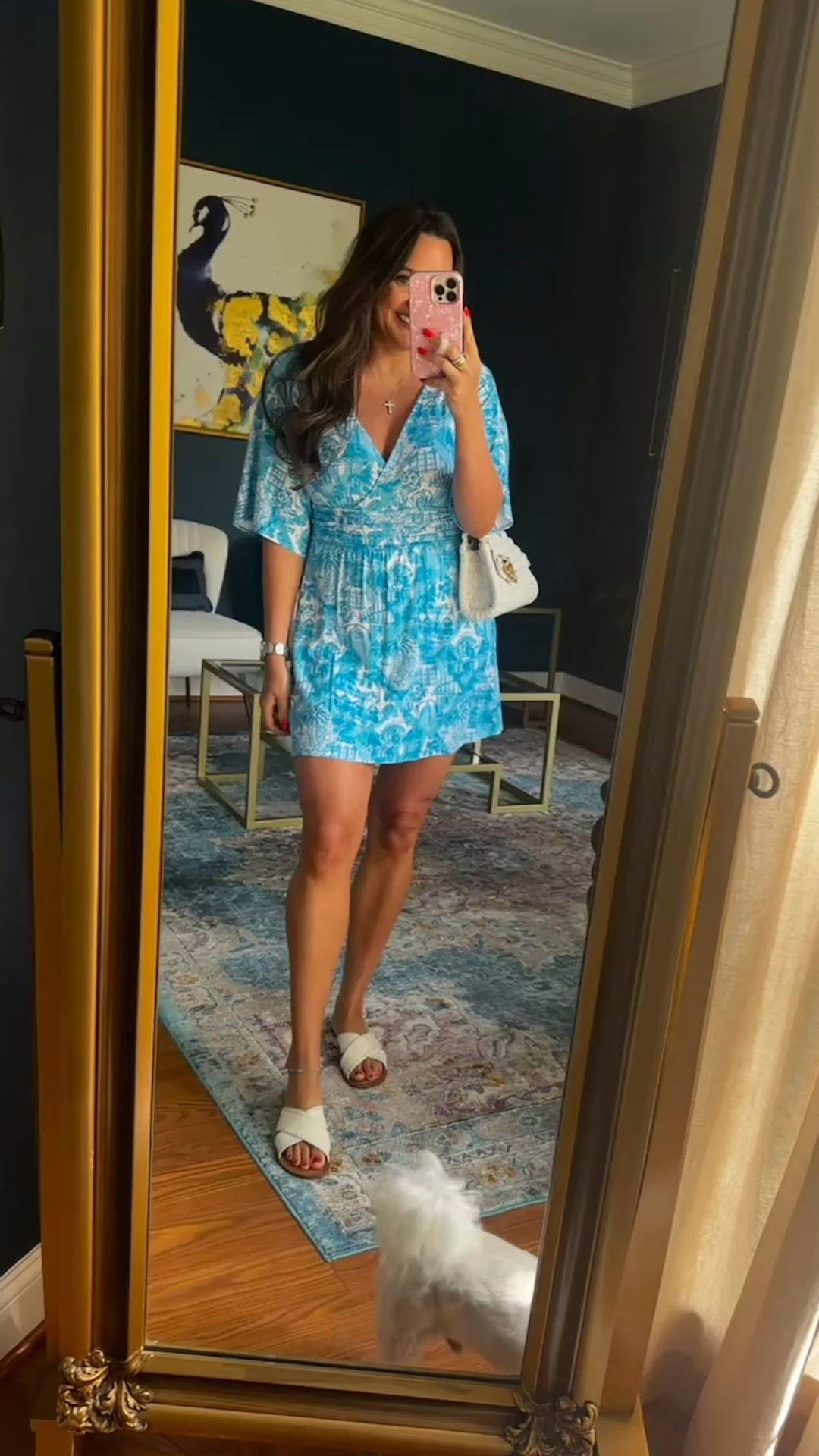 One of my favorite lily prints ever! Wearing a small in this comfy romper 🩵

#LTKSeasonal #LTKootd