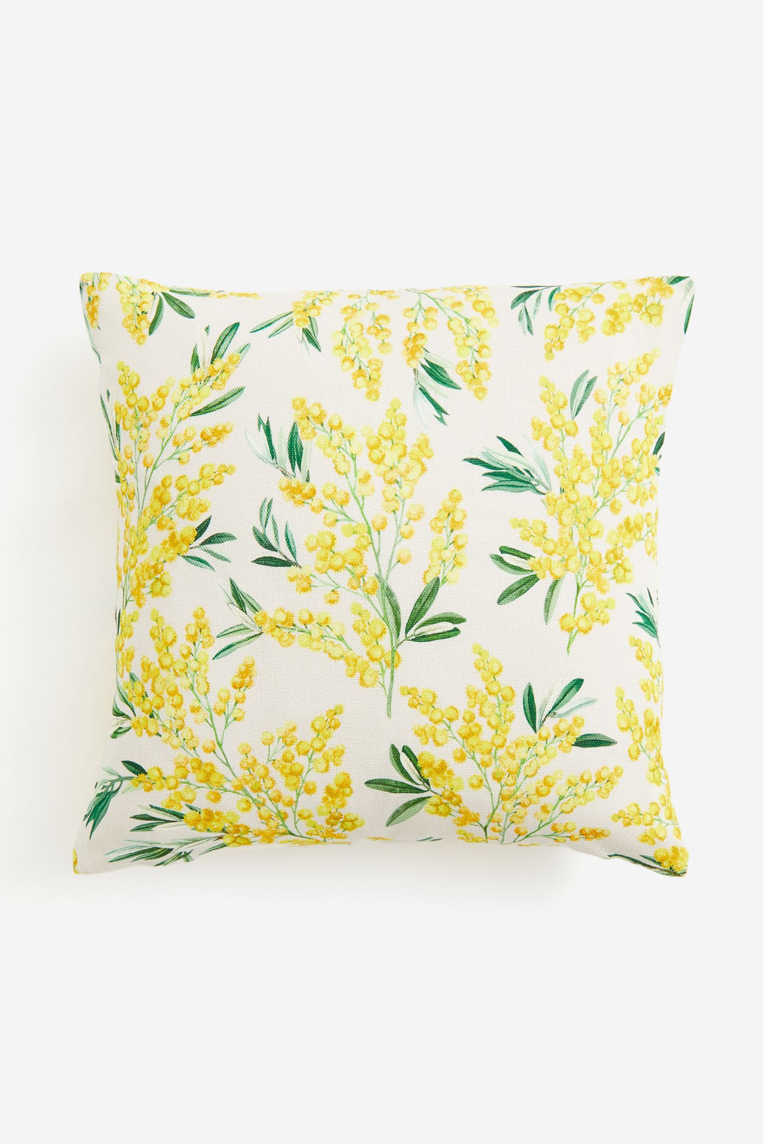 Cushion Cover - Light beige/floral - Home All | H&M US | H&M (US + CA)