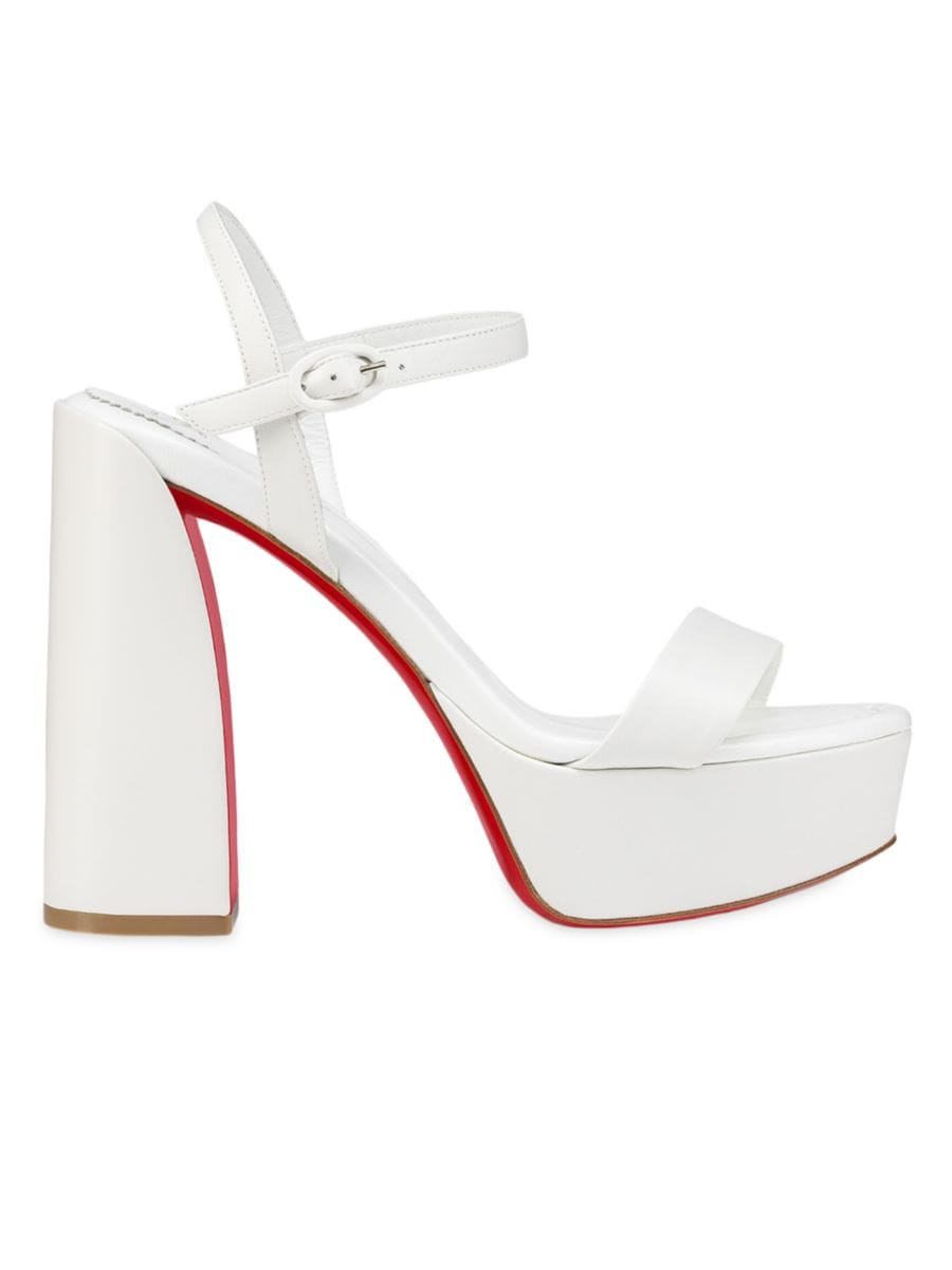 Movida Jane 130MM Leather Platform Sandals | Saks Fifth Avenue