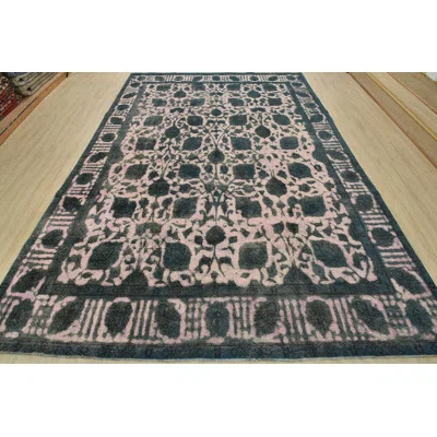 Myel One-of-a-Kind 9'9'' X 12'9'' 1970s Wool Area Rug Pink | Wayfair North America