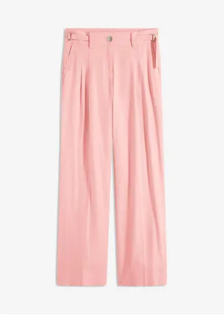 Palazzo-Hose aus leichtem Leinen-Mix | Bonprix DE