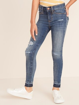 Ballerina Built-In Tough Rip-&-Repair Jeggings for Girls | Old Navy (US)