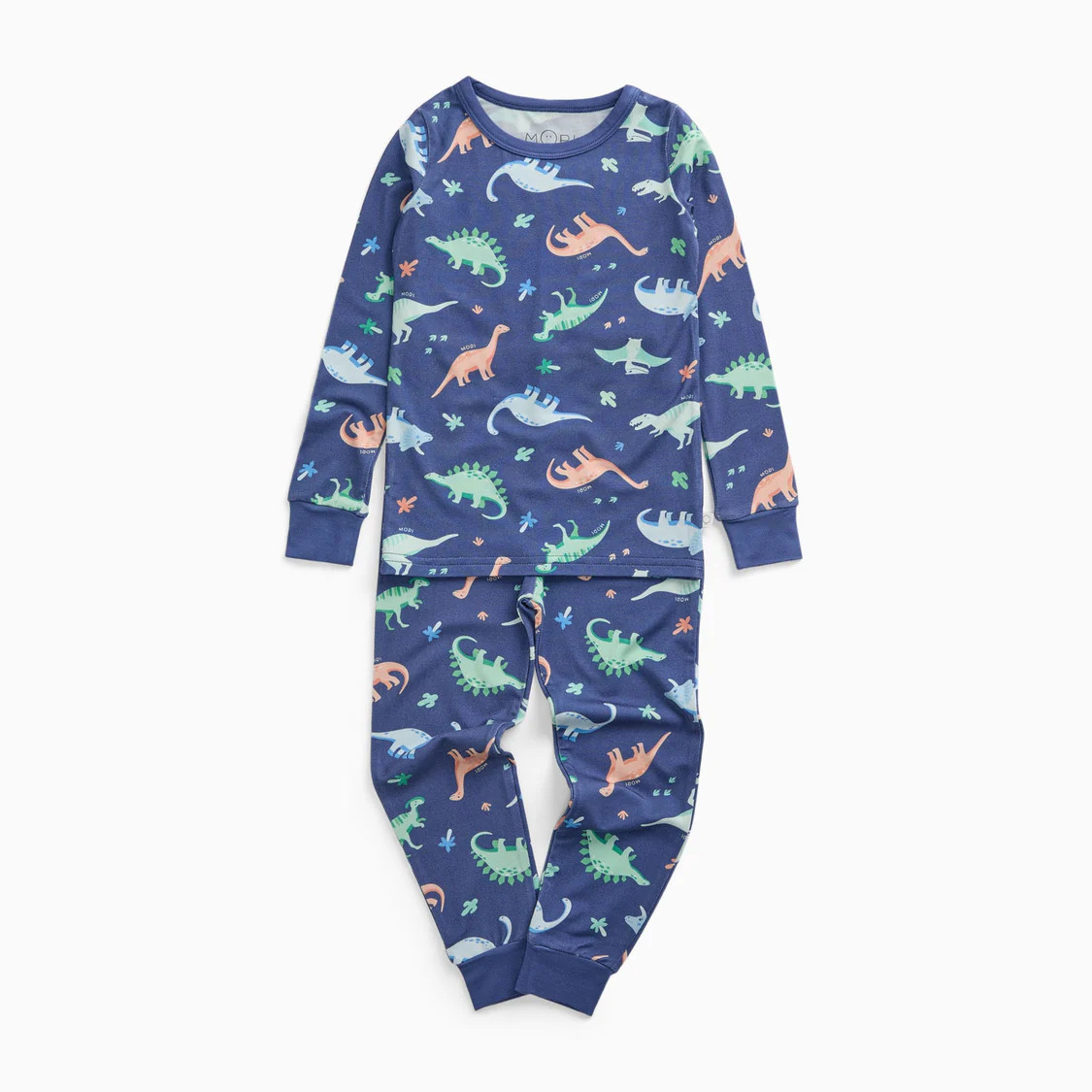 Dinosaur Nights Pajama Set  - Blue | Baby Mori (US)