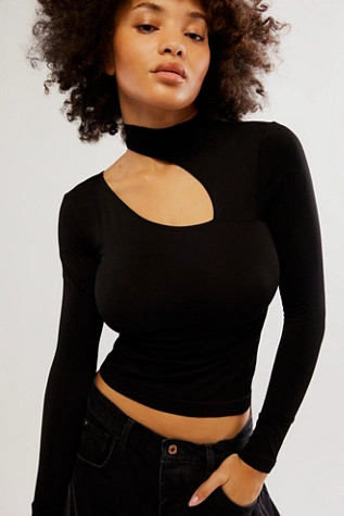 Cut It Out Seamless Long Sleeve | Free People (Global - UK&FR Excluded)