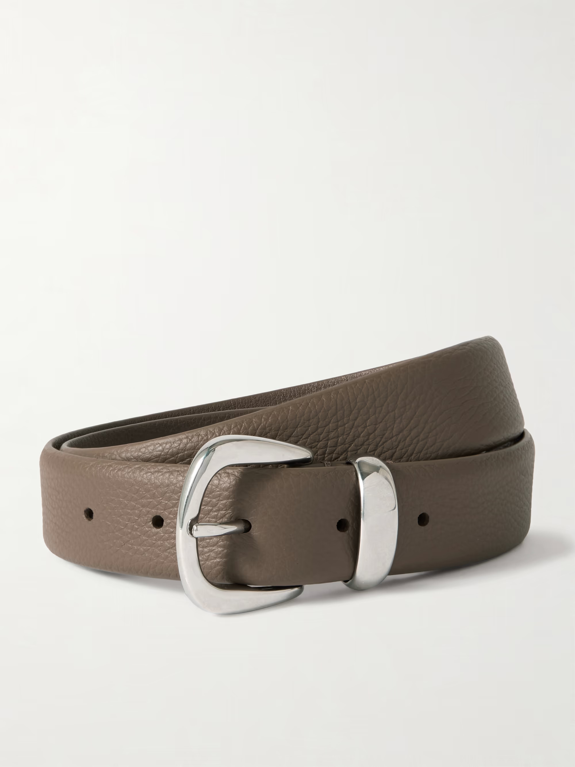Textured-leather belt | NET-A-PORTER (UK & EU)