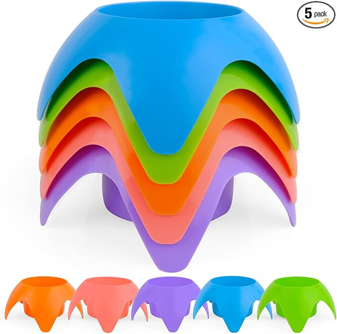 Beach Cup Holder-Beach Accessories for Vacation Beach Drink Holder Sand Cup Holder Beach Essentia... | Amazon (US)