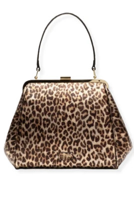 Frances Valentine Katherine Metallic Leopard Multi Frame Bag | The Willow Tree