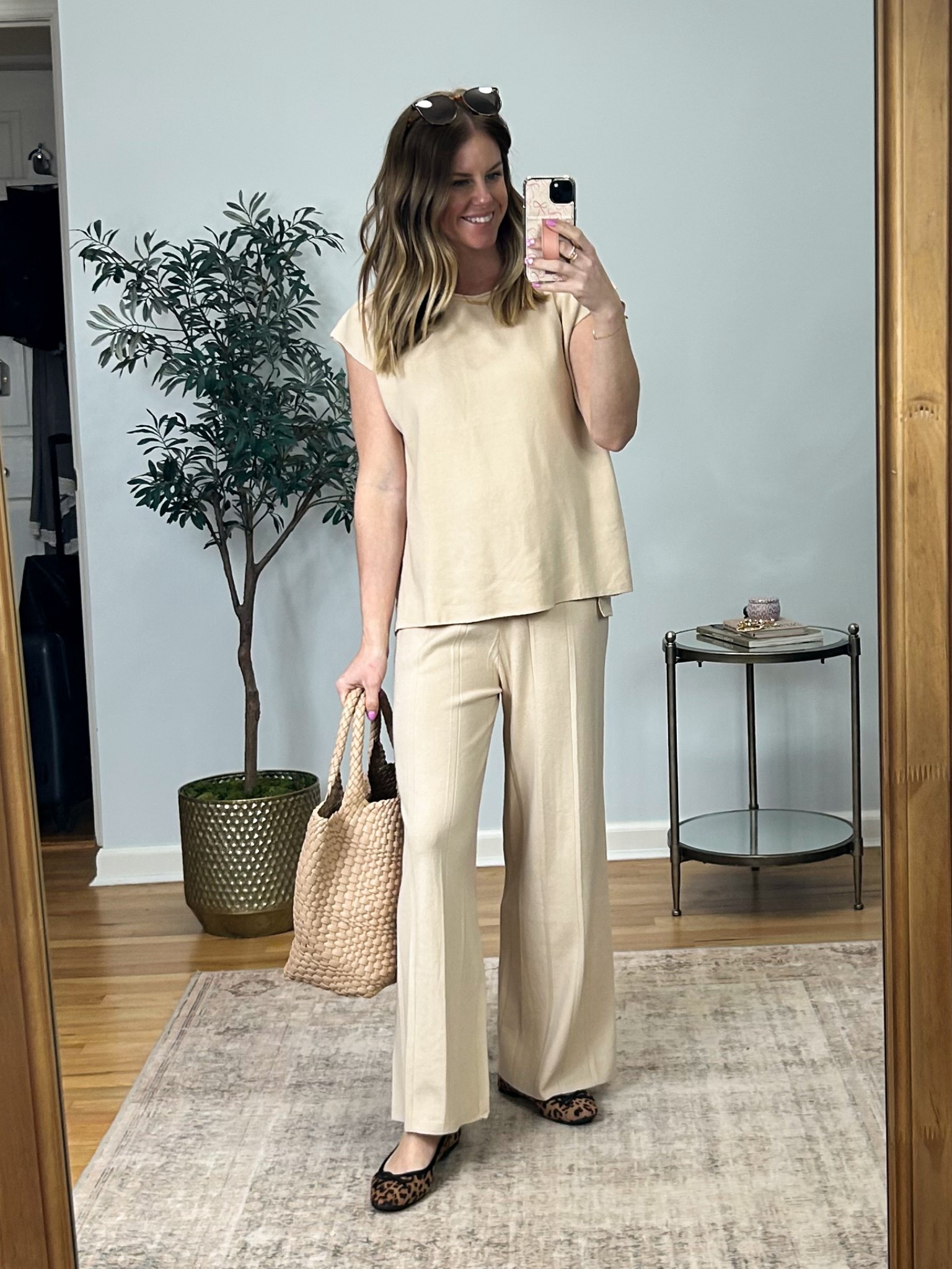Amazon matching pant set. Wide leg pant set. Matching set in tan! Has elastic at the waist. Wearing S in set. Travel outfit. Casual outfit. Spring outfit. Amazon airport outfit. Elevated casual outfit. Airport style. Travel style. Matching pant set.


#LTKFindsUnder50 #LTKSaleAlert #LTKStyleTip