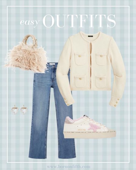 Easy outfits! Fall mom outfits, jean outfits, casual work outfits etc. A super easy almost one size fits all outfit idea. Swap the sneakers for a fancier pump for another instant look

#LTKunder100 #LTKstyletip #LTKSeasonal