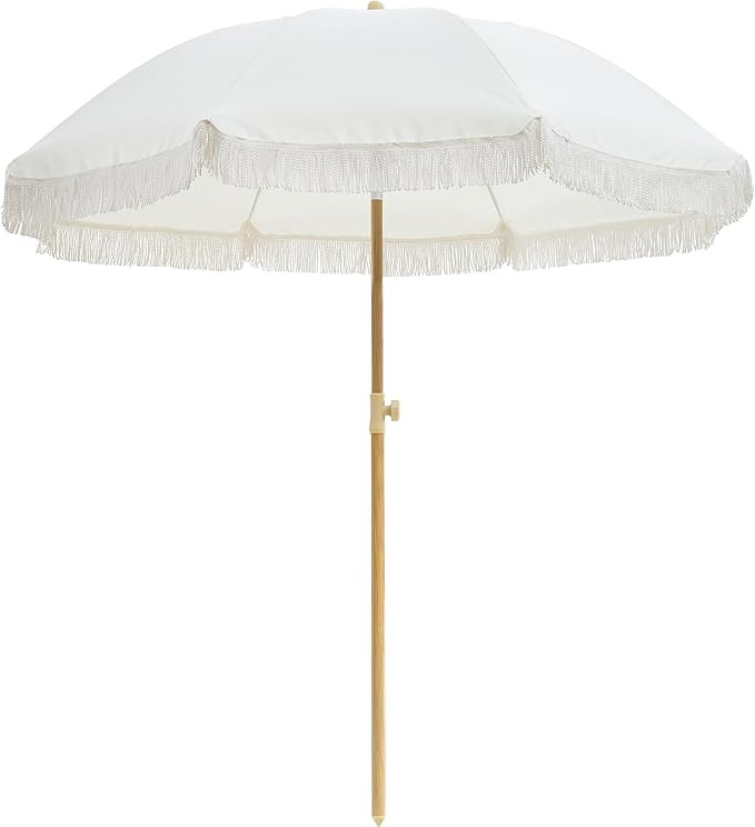 Outdoor Umbrella - Sun Protection, Rain Resistant, Windproof with Manual Open-Close Feature - Ide... | Amazon (US)