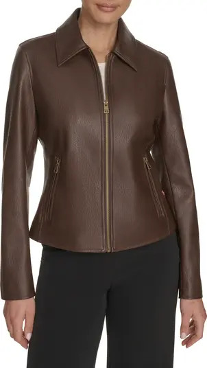 Racer Faux Leather Jacket | Nordstrom
