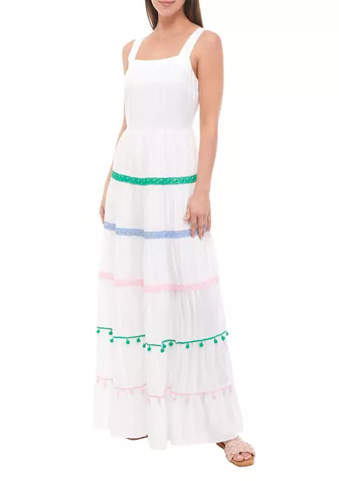Women's Sleeveless Tiered Maxi Dress | Belk