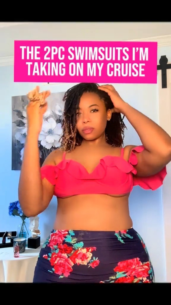 Spring break and summer vacay loading ☀️ From fringe coverups to high‑waist two piece bikinis, this plus size mama is proof that sexy is a mindset, not a dress size. Love the body you’re in, honor your curves, and wear the swimsuit anyway—because confidence is always in season. @amazonfindsandfashion 
#plussizeswimwear #amazonfinds #SpringBreakReady #SummerVacayLooks #curvyandconfident #plussizebaddie  #ltkcurves #ltkstyle

#LTKPlusSize #LTKMidsize #LTKSwim