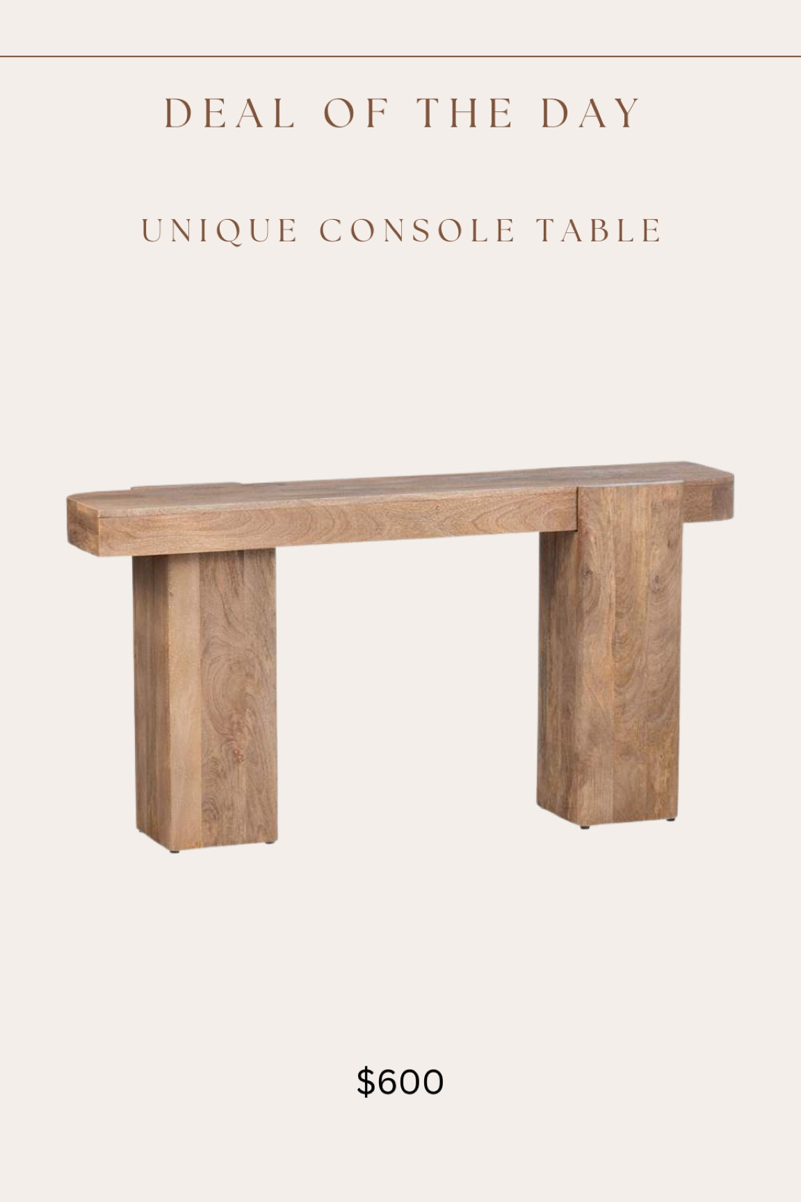 I cannot believe the price of this console table!! Such a stunning and unique style. It looks like it should be $2000 +!

#LTKhome #LTKsalealert