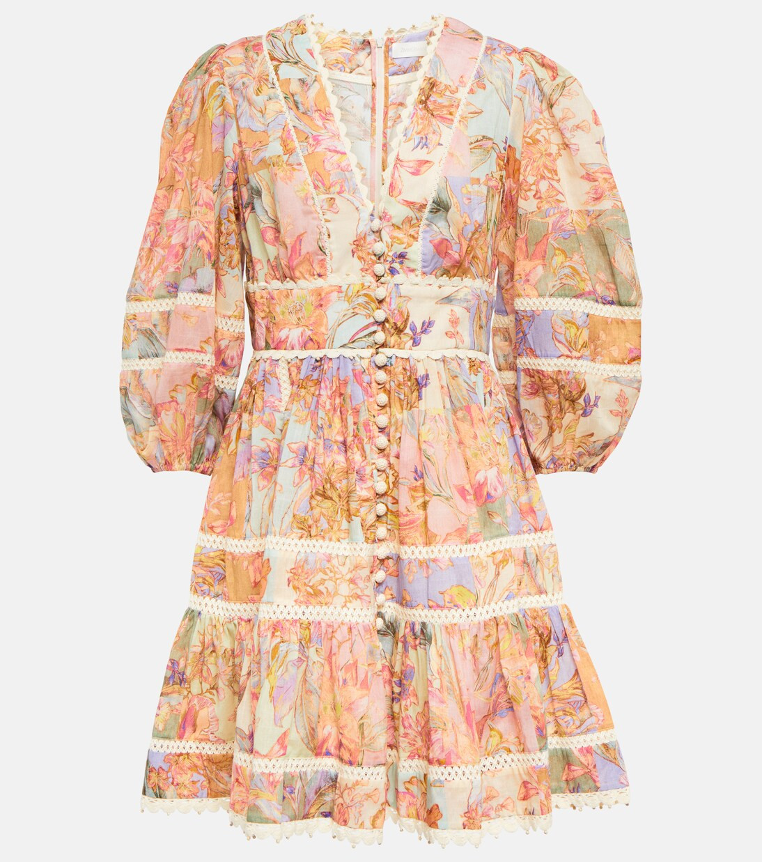 Cira Lantern floral minidress | Mytheresa (DACH)