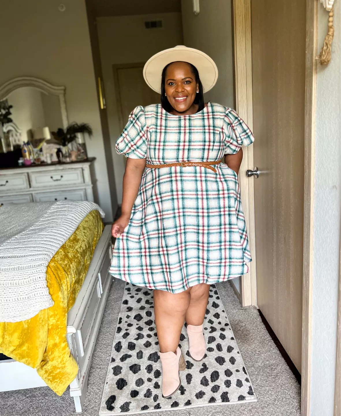 Molly Plaid Flare Dress curated on LTK