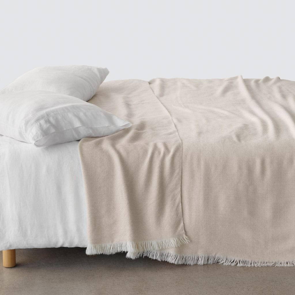 La Calle Alpaca Bed Blanket | The Citizenry