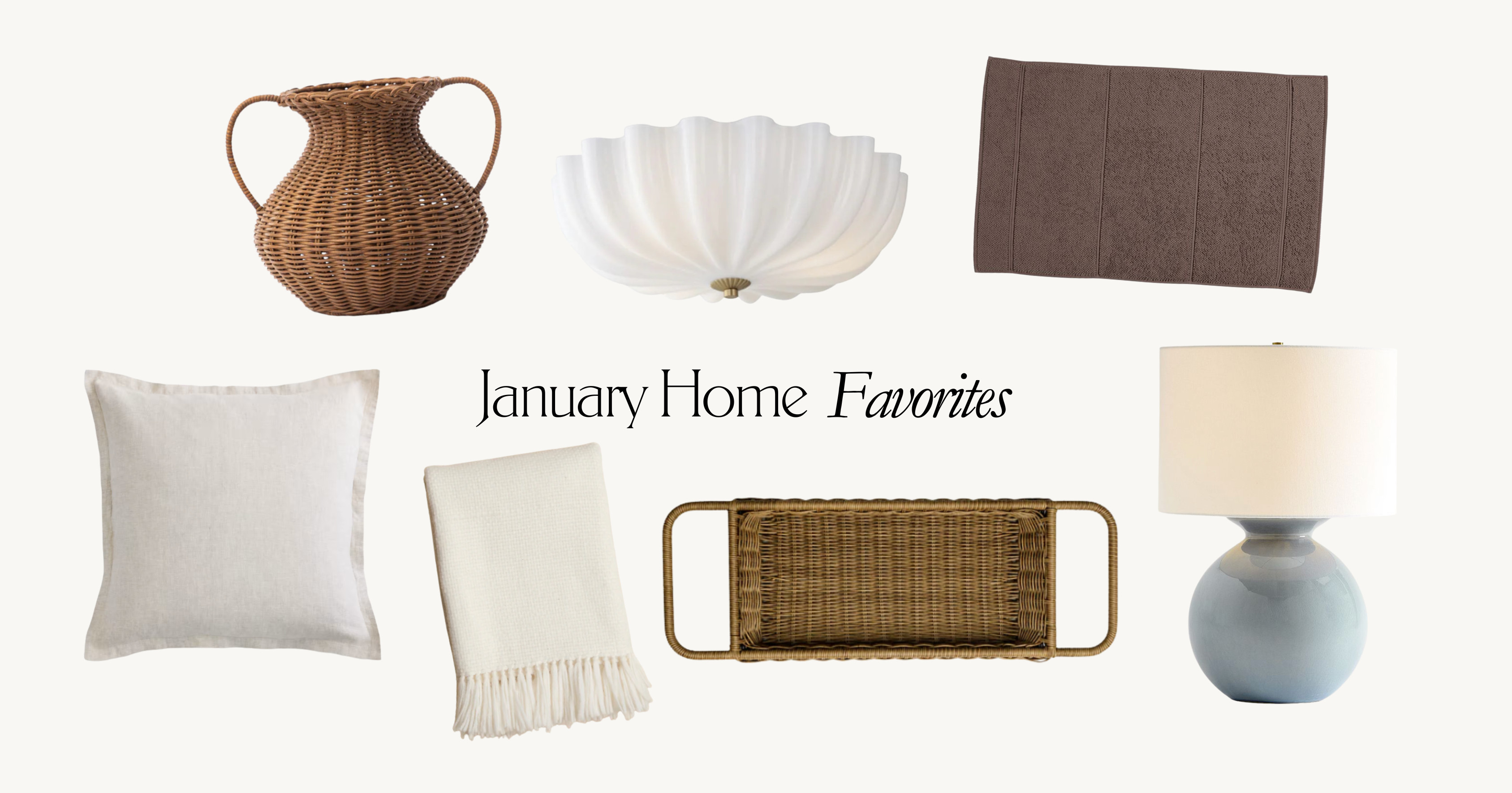 A few of my January Home Favorites! 

These are favorites I purchased, sourced for client projects, or saved while sourcing and gathering inspiration.  

 #LTKmomlife #LTKHome