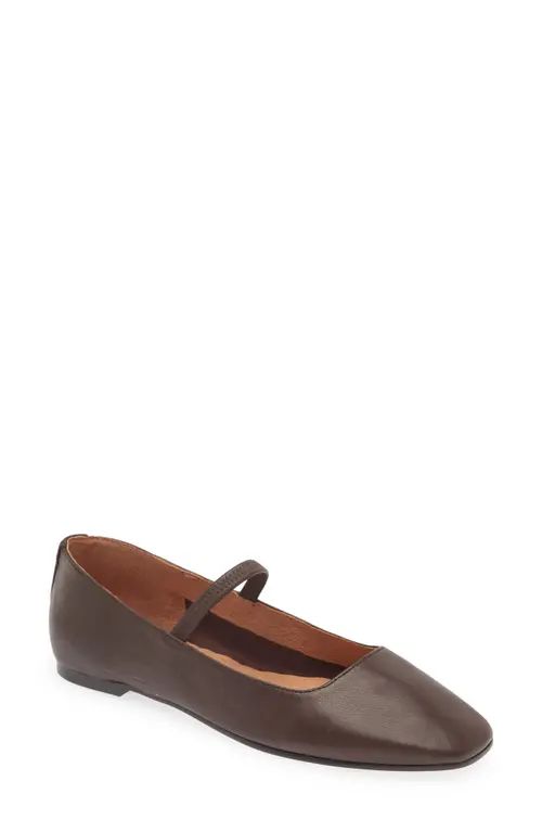 Madewell The Greta Ballet Flat in Chocolate Raisin at Nordstrom, Size 6.5 | Nordstrom