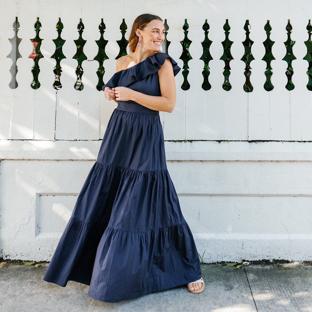 Navy Emma Dress | Sunshine Tienda