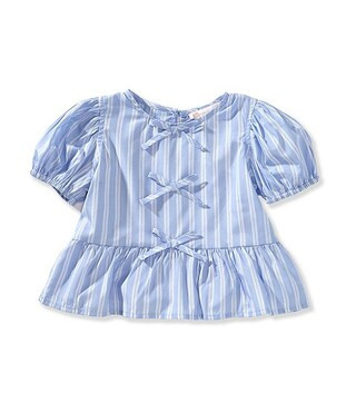 GB Little Girls 2T-6X Striped Bubble Top | Dillard's | Dillard's