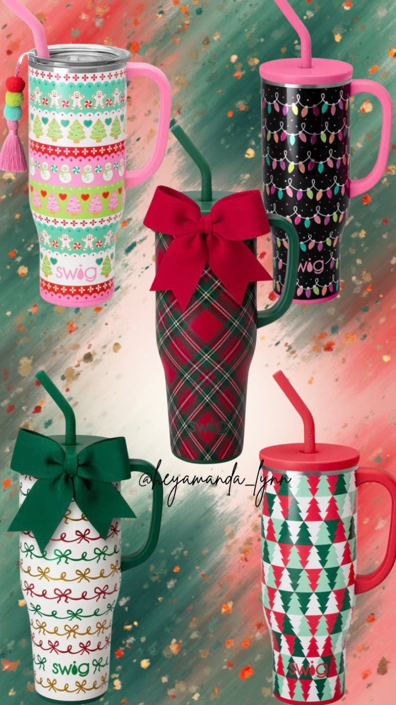 Festive Christmas Cups 🎄

stocking stuffers || swig || Amazon finds || Amazon Christmas finds || gifts for her || gifts for teens || coworker gifts || mother in law gifts 

#LTKSeasonal #LTKGiftGuide #LTKHoliday