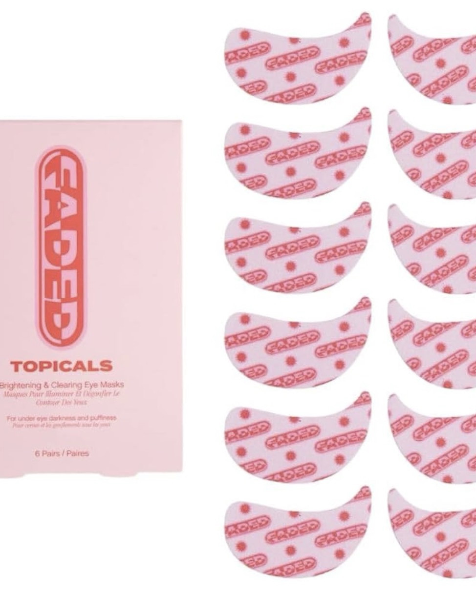 Brand Topicals
Item Form Sheet
Product Benefits Brightens, hydrates, depuffs and cools.
Scent Unscented
Material Type Free Nonylphenol Ethoxylate Free, Paraben Free
Skin Type All
TOPICALS IS NOW ON AMAZON: Topicals the premium skin care brand is now available on Amazon! Our team at Topicals is dedicated to transforming the way you feel about skin through effective science-backed product & mental health advocacy!
FAST TREATMENT: Our under eye patches for dark circles and puffiness provide visible results in just 15 minutes with our cooling hydrogel. Use 2-3 times per week. For stubborn discoloration, follow up with Faded dark spot serum. Patch test prior to use is advised.
COOLING AND SOOTHING: Niacinamide, Caffeine and Kojic Acid work together to reduce dark spots, improve the appearance of fine lines and invigorate the eyes for a healthier, fresher look. Refrigerate these under eye patches for an extra cool treat!
SAFE FOR SENSITIVE SKIN: Topicals eye patches for dark circles are designed specifically with sensitive skin in mind. That’s why we avoid synthetic fragrances & dyes and use scientifically-proven botanicals.
ROOTED IN SCIENCE: All Topicals products use ingredients & herbs that have been scientifically proven by clinical studies and formulated in partnership with our scientific advisory board. Topicals products are always free from dyes & animal testing.

#LTKSaleAlert #LTKBeauty #LTKselfcare