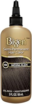Bigen Semi-Permanent Haircolor #Nb2 Natural Black 3 Ounce (88ml) (3 Pack) | Amazon (US)