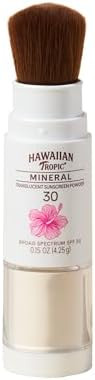 Hawaiian Tropic Mineral Powder Sunscreen Brush SPF 30, 0.15oz | Amazon (US)