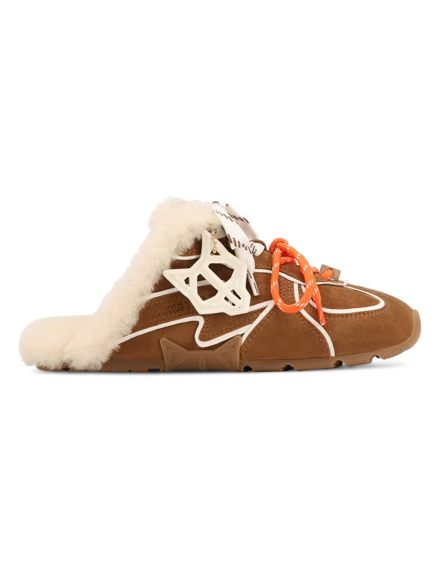 Adorn Shearling Mule Sneakers | Saks Fifth Avenue