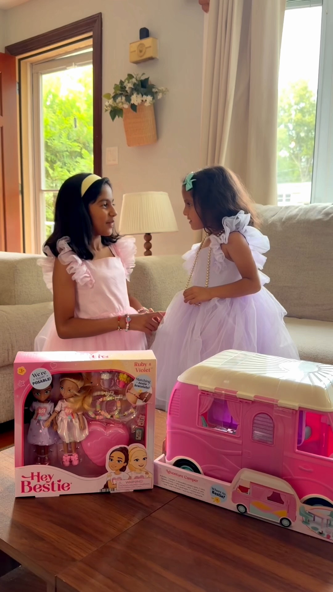 Surprising my daughters with the Hey Bestie dolls was an absolute hit! 🎉👭 Ruby & Violet have arrived, and they’re all about sparking endless adventures and unforgettable moments! 🌟✨ Hey Bestie Dolls is more than just a toy—it’s a celebration of friendship, storytelling, and kindness. Each duo comes with trendy playsets and charming, can-do attitudes that invite kids into a world of fun and creativity. 

One of their favorite playsets is the Adventure Camper, which is a dream come true for doll lovers! It’s packed with colorful features and 20 exciting accessories, including a mini kitchen, a retro couch, and a cozy bed on the roof—everything the dolls need for their adventures! Plus, there’s even a dog bed for their little pup! 🍰🐶 You can find Ruby & Violet and the Adventure Camper exclusively at @walmart , available online and in stores. Join the fun and let’s share the magic of friendship! 🌈 #HeyBestieDolls #FriendshipGoals #AdventureAwaits #Sisters #Toys  @battat.dolls @Walmart 

#KidToys #ToysForKids #Dolls #GirlToys #MomBlog #MomLife #GirlMom #Motherhood #NYCMom #NJMom #NYCMomBlog #ToyCollection #KidsPlay #MomsofInstagram #ParentingTips #ToyPhotography #Playtime #CreativePlay #FamilyFun #ChildhoodMemories #MommyAndMe #PlayfulLearning #DollCollection #ToysOfInstagram

#LTKmomlife #LTKKids #LTKootd