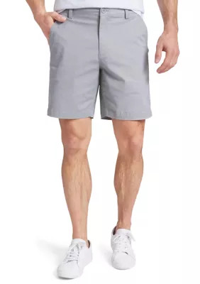 8" Flat Front Shorts | Belk