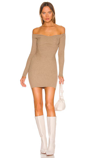 Zacari Bodycon Mini Dress in Olive Green | Revolve Clothing (Global)