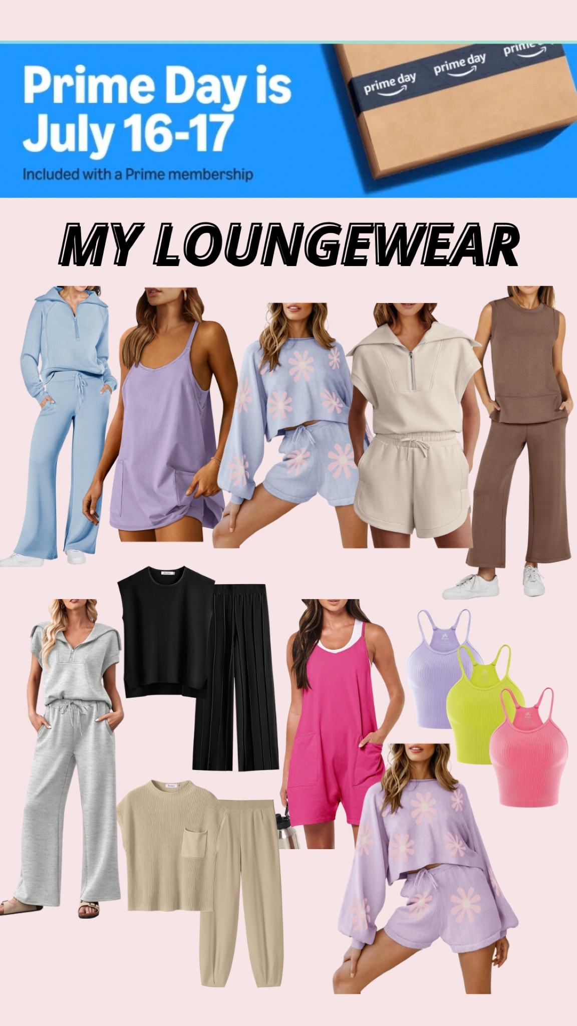 My top loungewear picks for Amazon Prime Day! 

amazon must haves, amazon finds, amazon sale, prime day deals, amazon prime day, loungewear, amazon fashion, women’s matching sets, loungewear sets, fashion, style, women’s style 

#LTKStyleTip #LTKBeauty #LTKSaleAlert