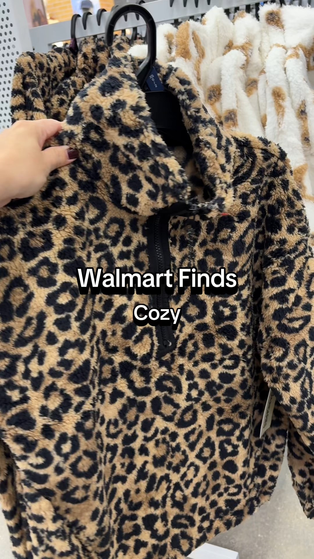 Walmart Finds — Cozy Sherpa Pullover 🐾🐆 Pregnancy friendly, I did go smaller in size so I can wear it after pregnancy! #walmart #walmartfinds #leopardprint #shopping #cozyoutfit #sherpa

#LTKFindsUnder50 #LTKSaleAlert #LTKStyleTip