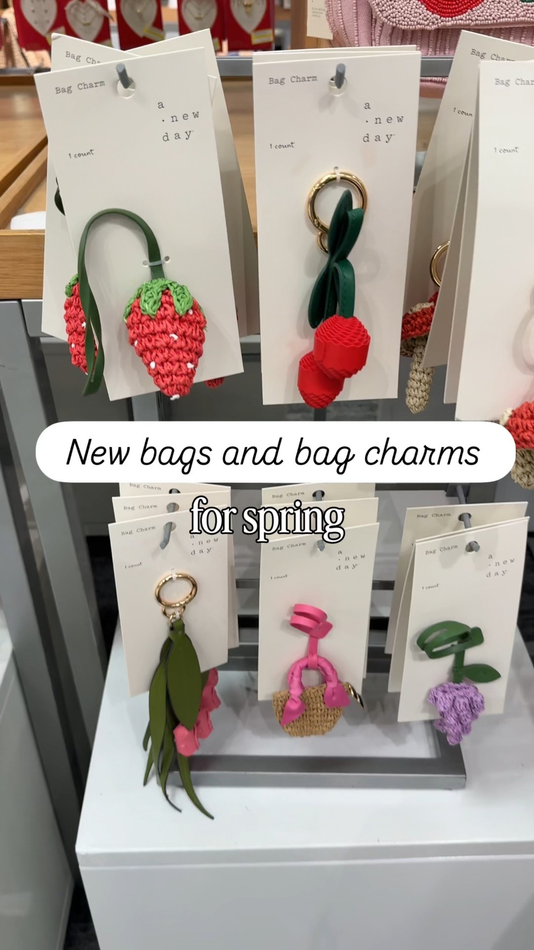 How cute are these bags and bag charms? And super affordable!

spring bag charms
beaded bags for spring
spring bag accessories
new spring accessories 2026
trending bag charms 2026
cute purse charms spring
colorful beaded handbags
spring handbag trends
statement bags for spring
playful spring accessories
spring purse trends
cherry bag charm trend
coastal beaded bags
fun handbag accessories
new season accessories spring

#LTKOver40