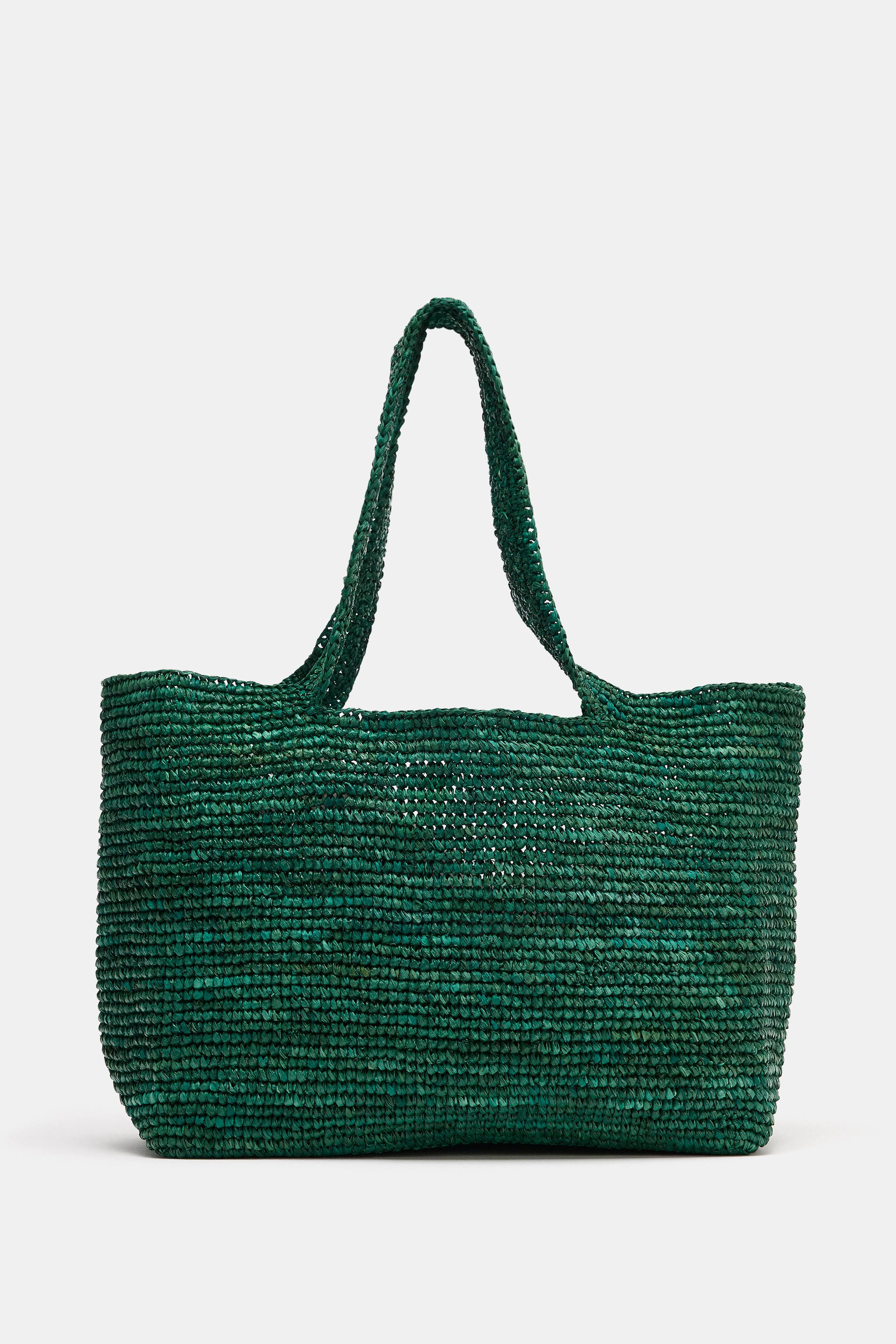 RAFFIA TOTE BAG | Zara UK