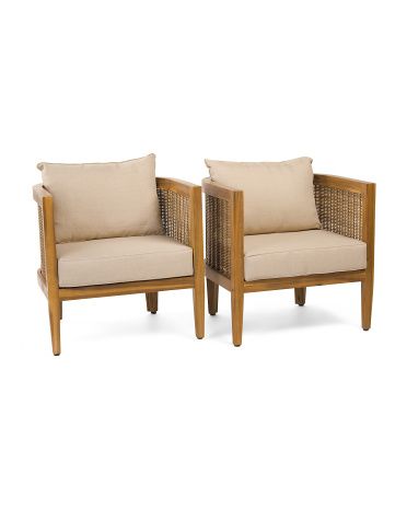 Outdoor Set Of 2 Chairs | TJ Maxx