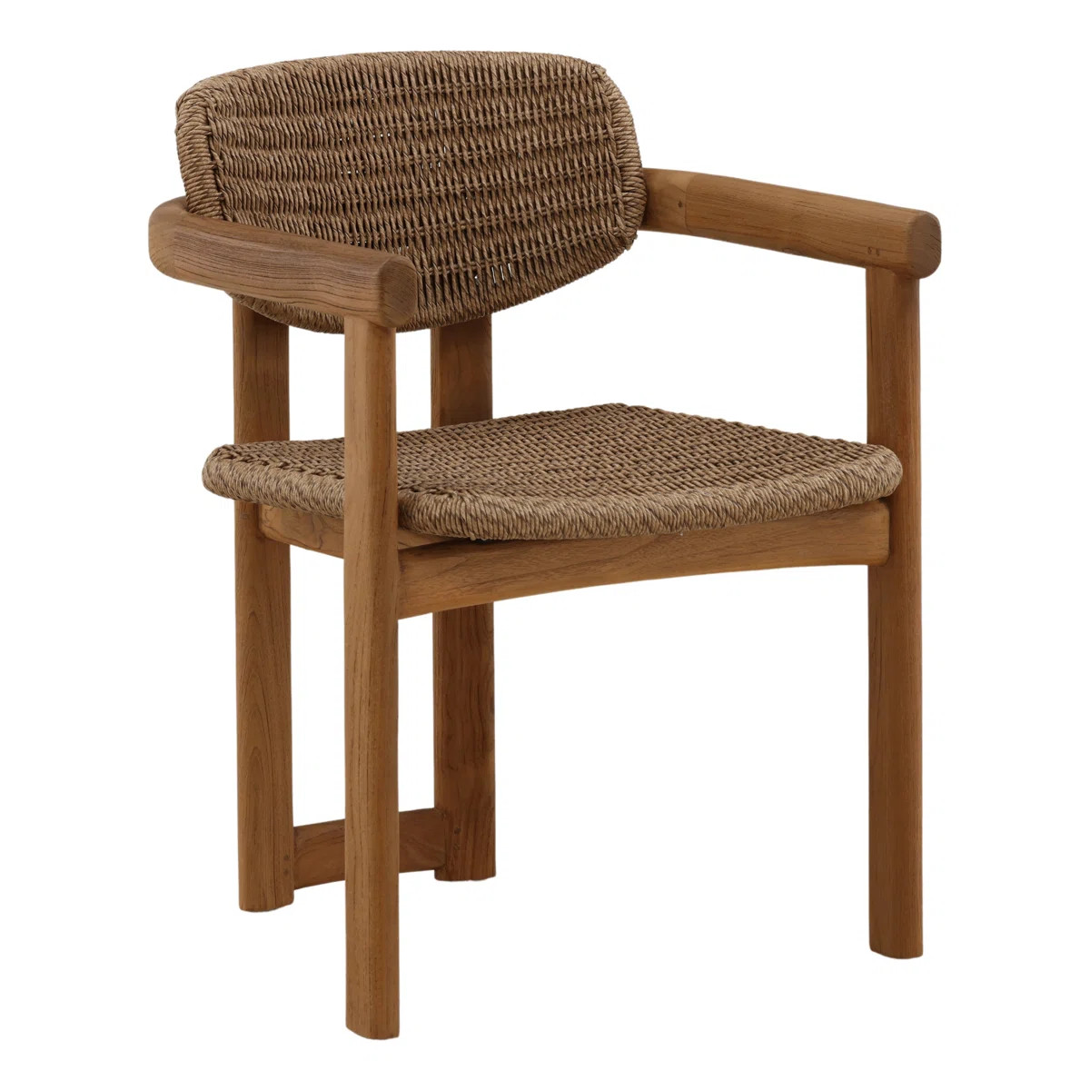 Alva Outdoor Dining Chair Light Brown | Wayfair North America