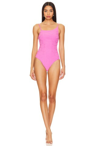BEACH RIOT Athena One Piece in Shell Pink from Revolve.com | Revolve Clothing (Global)