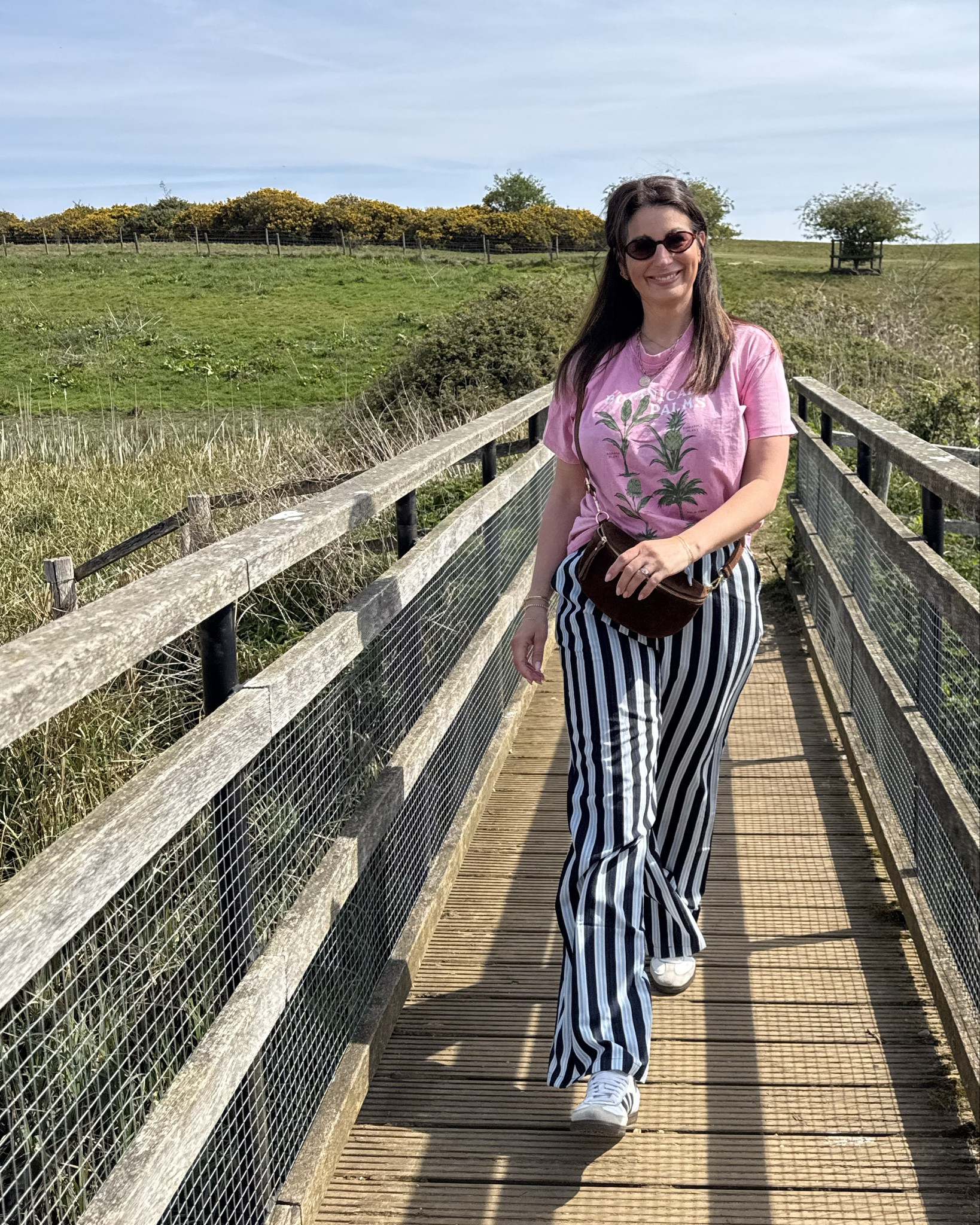 OOTD Obsessed with these wide leg stripe trousers from Long Tall Sally. I know I’m going to wear these so much light weight and comfy 🙌🏼

#LTKtall

#LTKuk #LTKmidsize #LTKspring