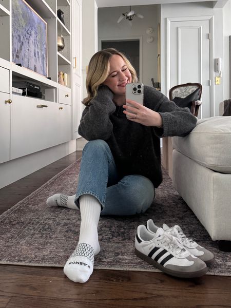 My favorite sock brand now makes a Half Calf style! Perfect for on trend styling. Shop all my favorite Bombas socks styles here and know that I also love that Bombas gives back - for every sock purchased, one sock is donated to someone experiencing homelessness. They have donated 1 million socks to date.

#ad

#LTKfindsunder50