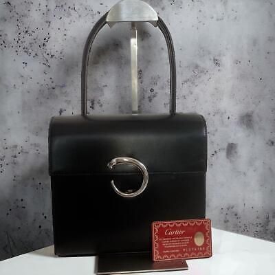 Cartier PANTHERE Black Hand Bag YS70  | eBay | eBay US