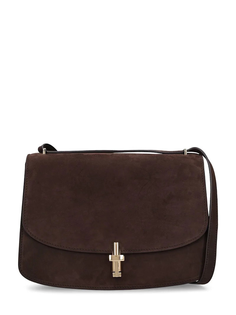 Sofia 10 suede shoulder bag | Luisaviaroma