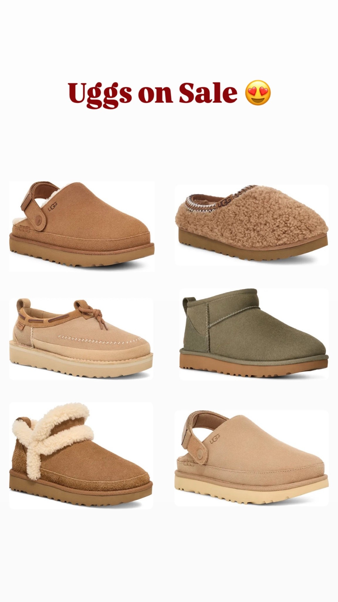 Uggs still on sale for cyber Monday! 

Gifts for her, boots, booties, gifts under $100, gift guide, gift idea, Black Friday, viral Uggs 

#LTKHoliday #LTKCyberWeek #LTKGiftGuide