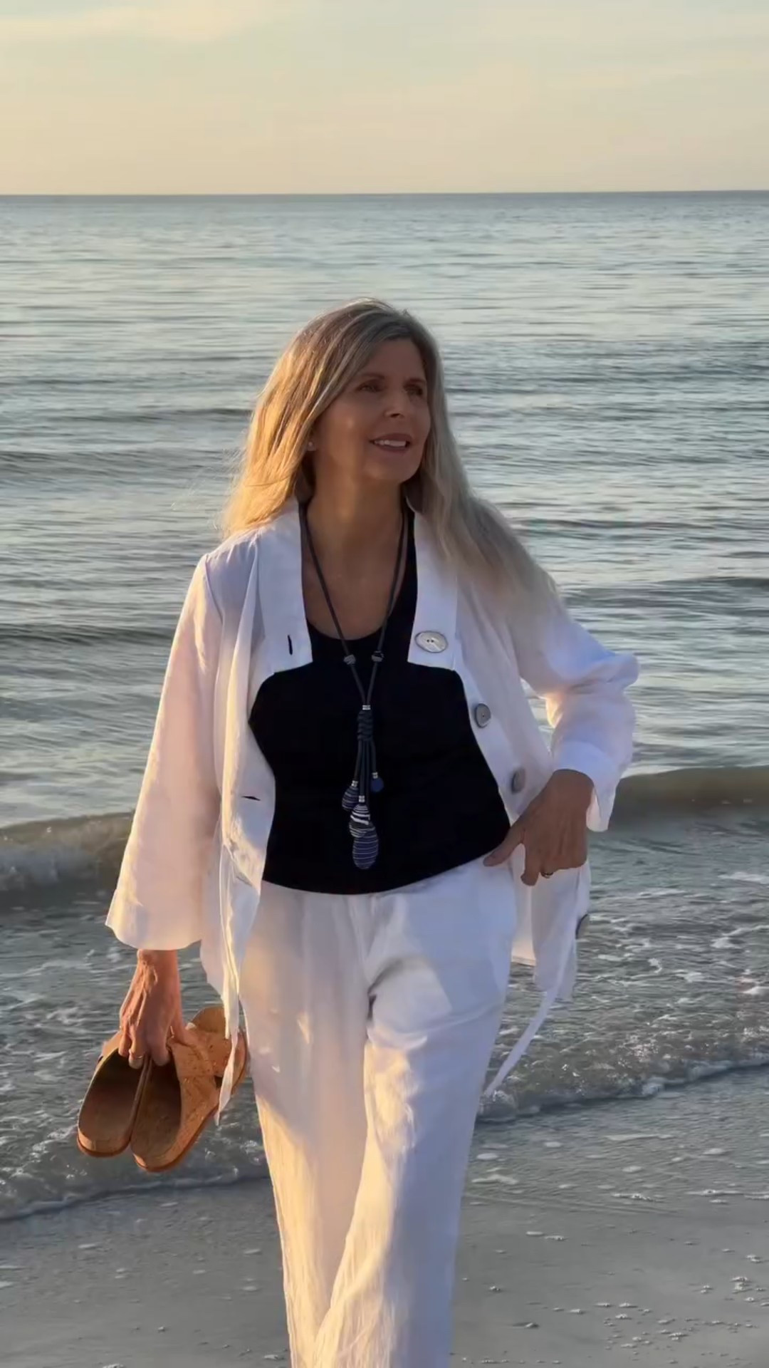 Who’s looking forward to Spring? 
It always feels like a quiet reset - lighter mornings, calmer routines, soft layers and breathable fabrics that make getting dressed feel easy - not rushed. 

This look from the @softsurroundings Early Spring collection blends comfort and versatility in a way that works for real life - whether you’re close to home or packing for a coastal getaway. 

Style doesn’t need to be complicated to feel put together.

#ad Sharing details on these pieces on my @shop.ltk - 3 easy ways to shop:
•Screenshot this: https://liketk.it/5Riat
•Comment Shop & I’ll DM you the link
•LTK link in my bio
It’s perfect for a relaxed day at home or packing for a coastal getaway! 

Happy Monday! Get outside today if you can & take few really deep breathes & move your body 🌊

More small lifestyle shifts coming soon 🤍

#SoftSurroundingsPartner #MidlifeStyle #SpringLayers #SpringInBloom #springoutfitideas #liketkit #oceantherapy #resortwear #vacationoutfit