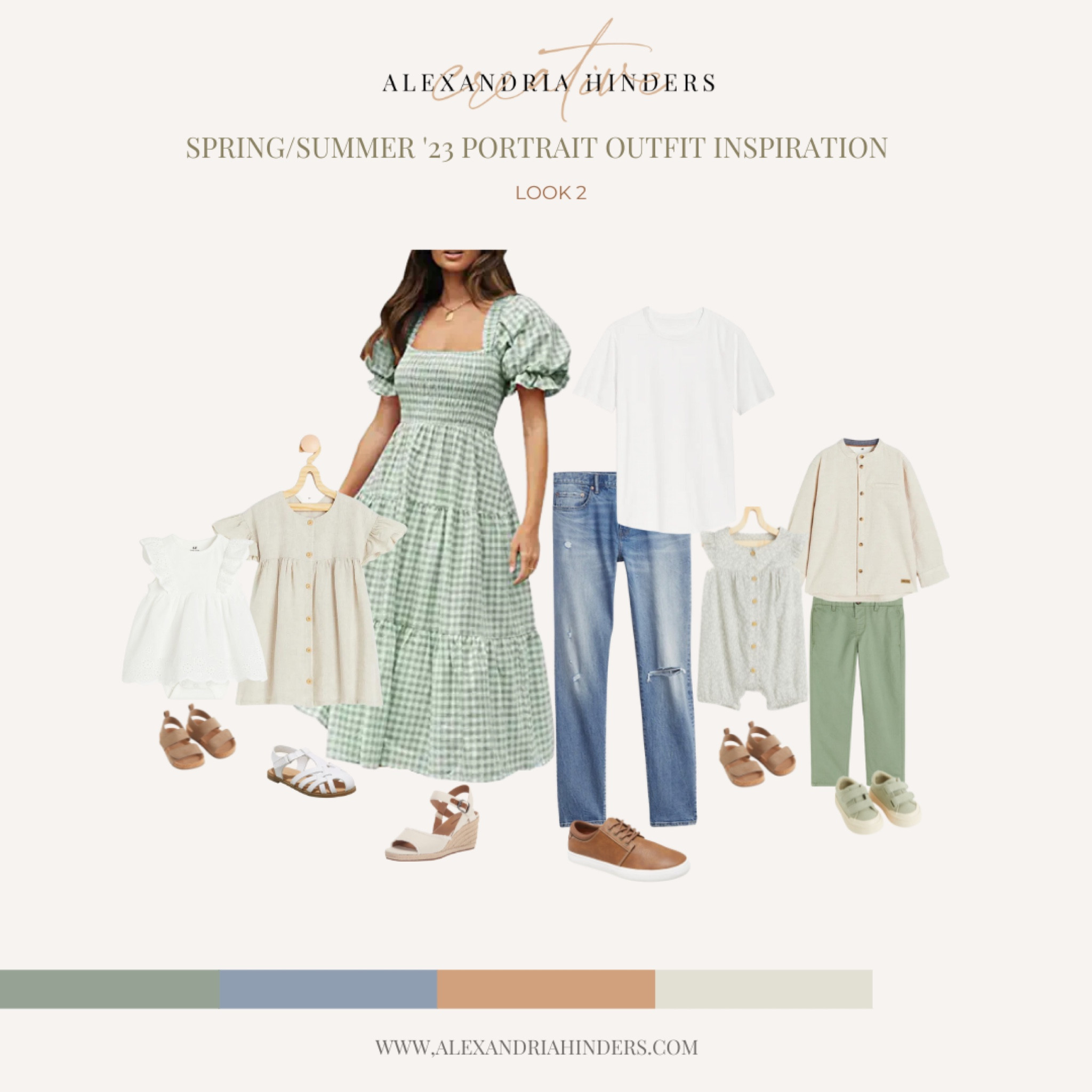 Spring/Summer 2023 Portrait Outfit inspiration option 2

#LTKfamily