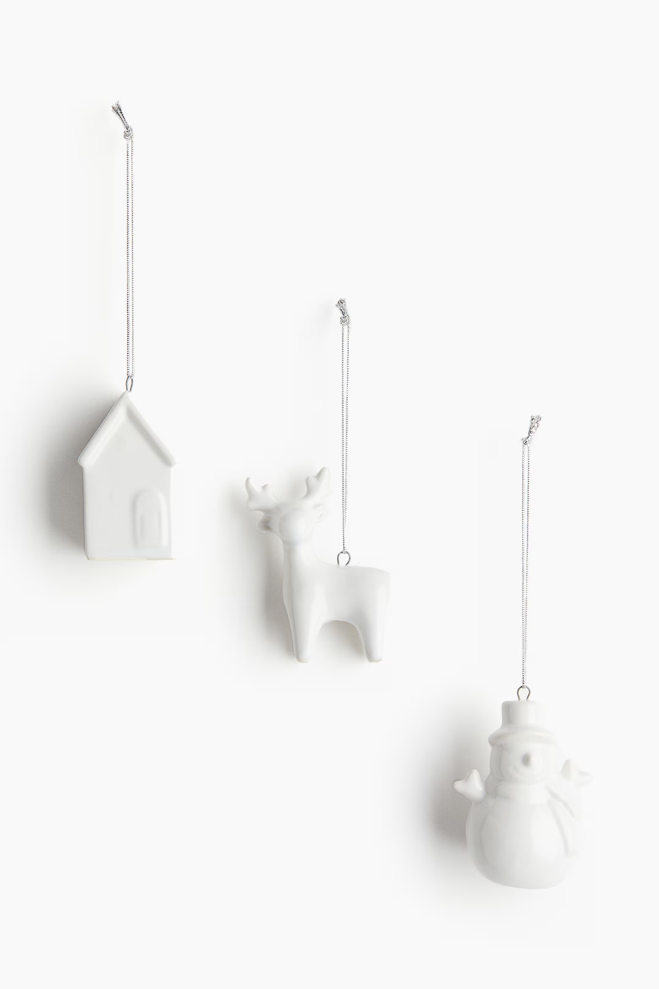 3-pack Christmas ornaments | H&M (UK, MY, IN, SG, PH, TW, HK)