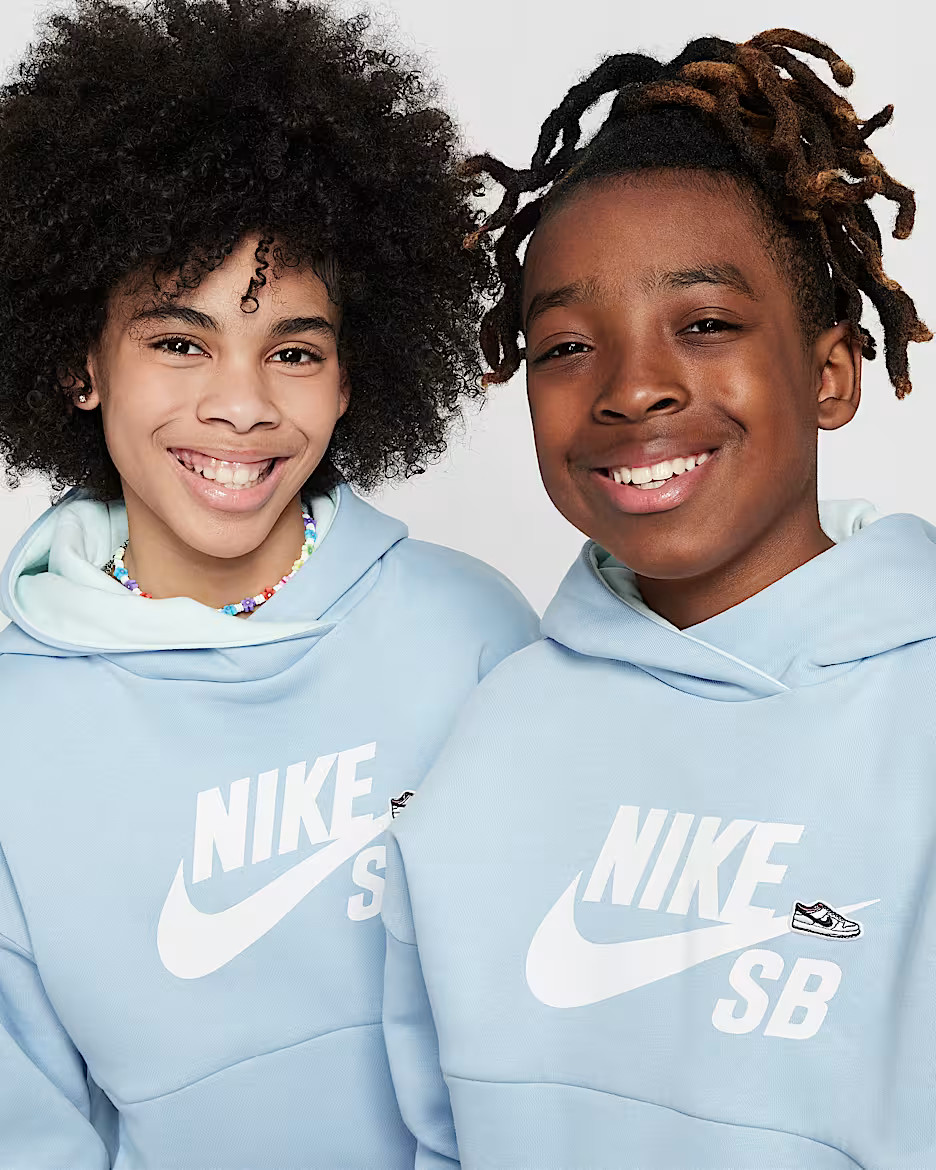 Big Kids' Oversized Pullover Hoodie | Nike (US)