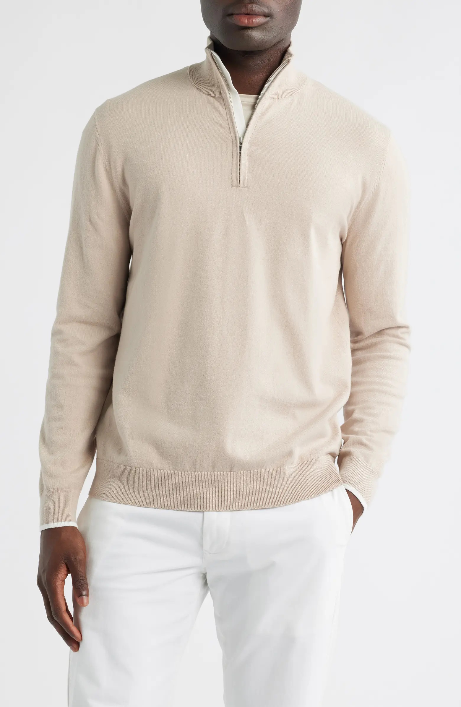 Reiss Swinley Quarter Zip Sweater | Nordstrom | Nordstrom